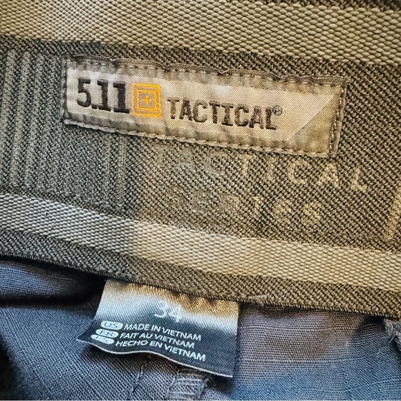 5.11 Tactical Cargo Pants Style 74371 34X29 - Picture 5 of 7
